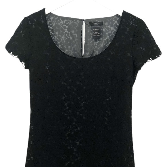 Talula Black Lace Mini Dress, Size XS - Picture 2 of 7